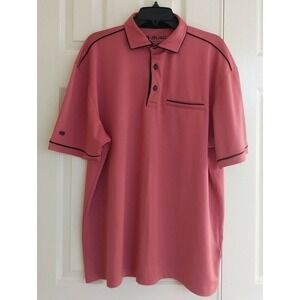 G-Mac Apparel Golf Polo Shirt Men's Size XL Red